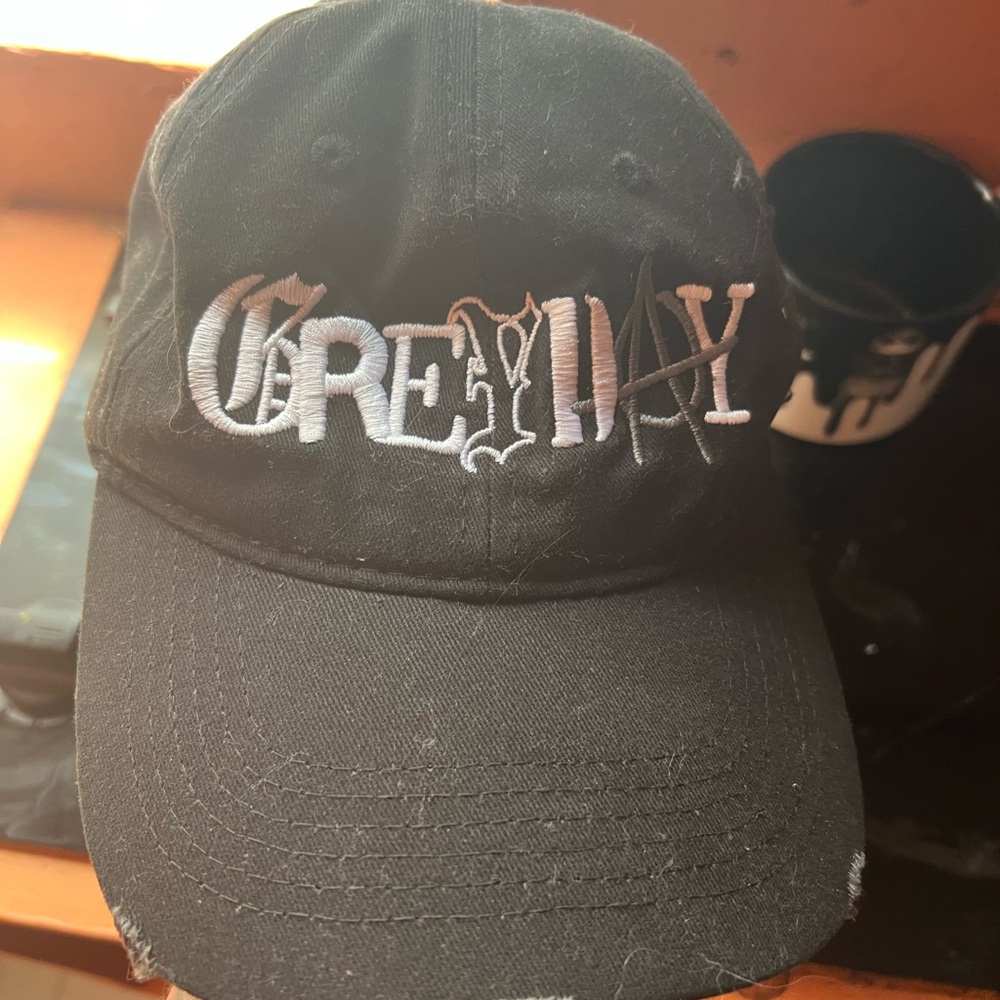 Black GREY Hat